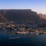 aerial view of Table Mountain