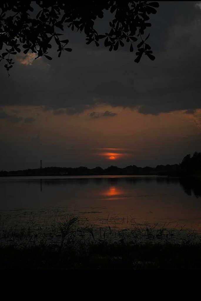 Sunset in Succoth Gardens, Kwara State