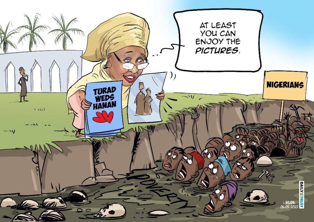 Aisha Buhari cartoon