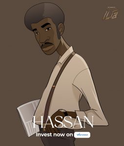 Hassan in THE PASSPORT OF MALLAM ILIA